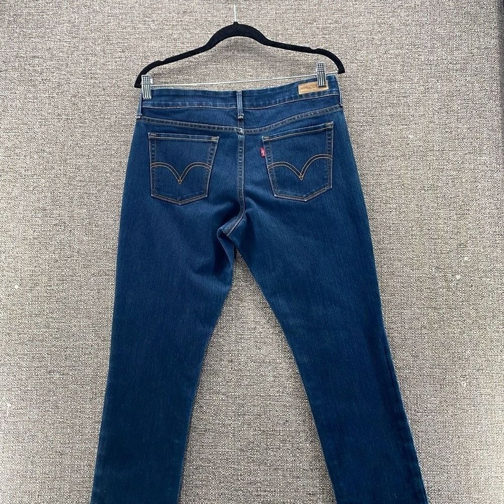Levis 545 Skinny Jeans Blue 10 - Picture 4 of 11